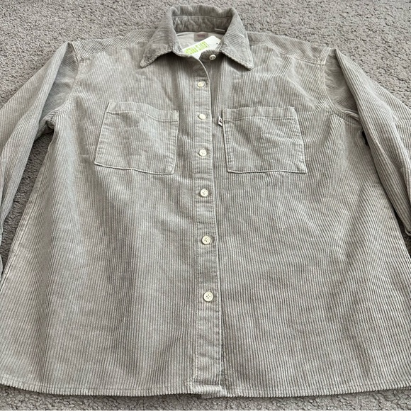 Levi’s Shacket Womens Size M Corduroy Button Up Shirt Jacket - Picture 10 of 13
